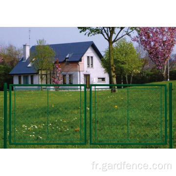 Porte de jardin pour clôture grillagée